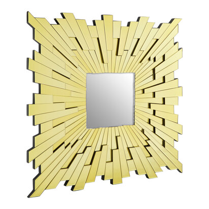 Glitzy Large Square Wall Mirror