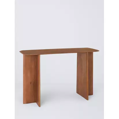 John Lewis Akola Console Table, Natural Natural | 130x45x80cm