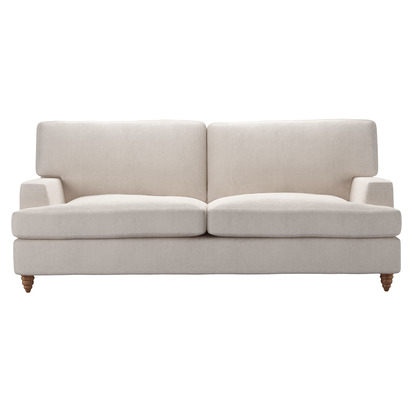 Isla 3 Seat Sofa Bed in Lotus Aquaclean Linen Look