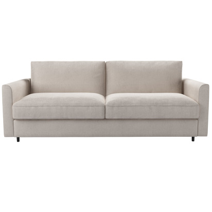 Izzy 3 Seat Sofa Bed in Lotus Aquaclean Linen Look