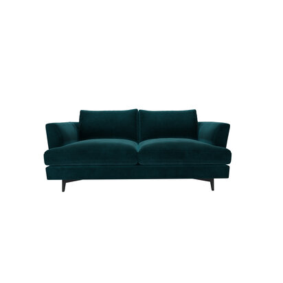 Lars 2 Seat Sofa in Dragonfly Smart Velvet