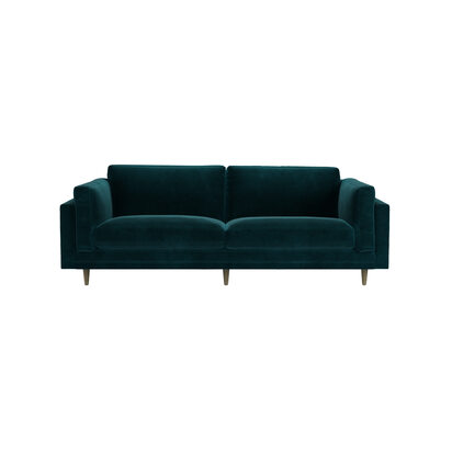 Marco 3 Seat Sofa in Dragonfly Smart Velvet
