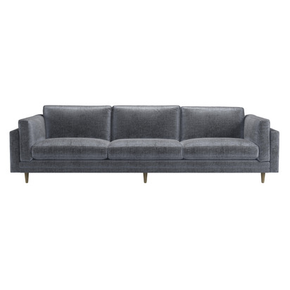 Marco 4 Seat Sofa in Whale Song Aquaclean Linen Look
