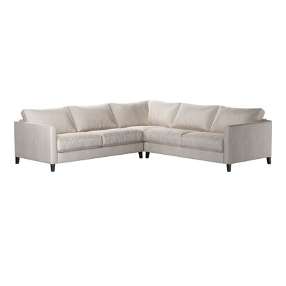 Izzy Medium Corner Sofa in Lotus Aquaclean Linen Look