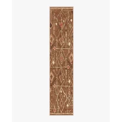 Saguaro Trail Caramel & Cream Rug - 75 x 365 cm - All-In-One Rug