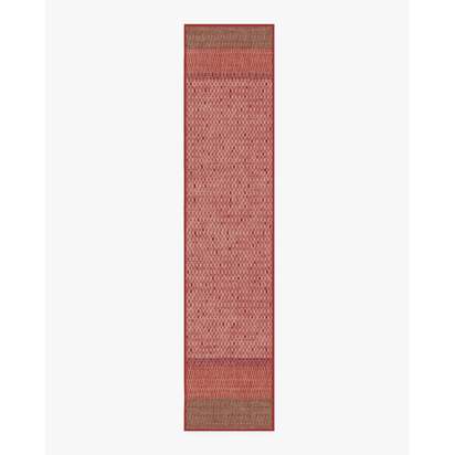 Mesa Check Red Rug - 75 x 365 cm - All-In-One Rug