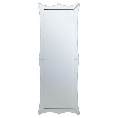 Yula Curved Rectangular Wall Mirror