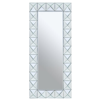 Yula Pyramid Edged Wall Mirror