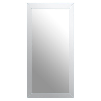 Sana Large Rectangular Wall Mirror with Bevelled Frame