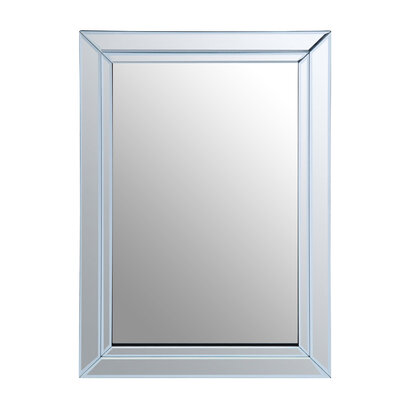 Sana Small Double Bevelled Edge Wall Mirror