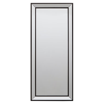 Holmes Wall Mirror with Black Frame
