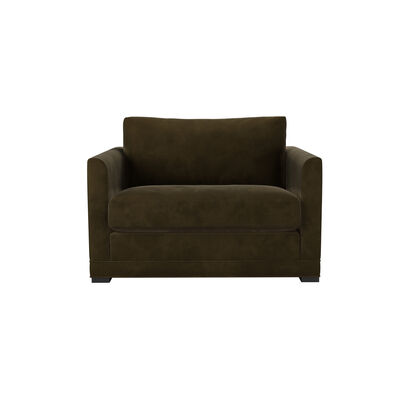 Aissa Loveseat Sofa Bed in Caper Smart Velvet
