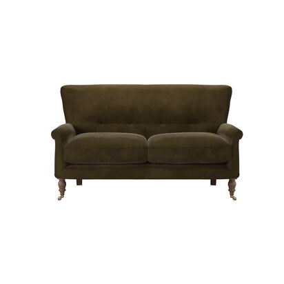 Alderney 2 Seat Sofa in Caper Smart Velvet