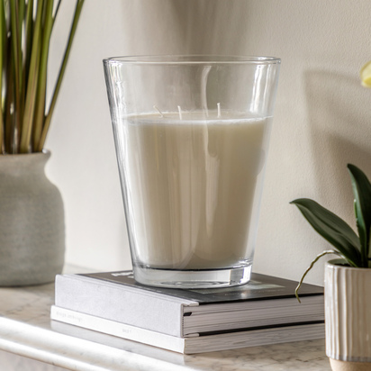 Rowan English Pear & Freesia Glass Candle Large  - Large