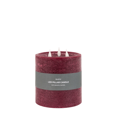 Huxley 3 Wick Candle Oxblood
