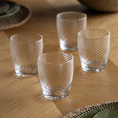 Pembrey Tumbler Glass Clear (4pk)