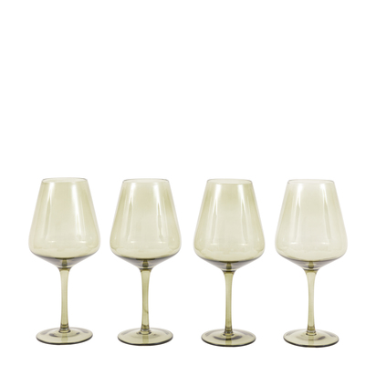 Cavendish Glass Smokey Green (4pk)