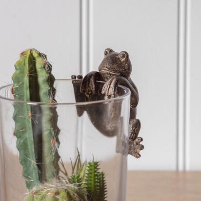 Bramley Frog Pot Hanger Antique (2pk)