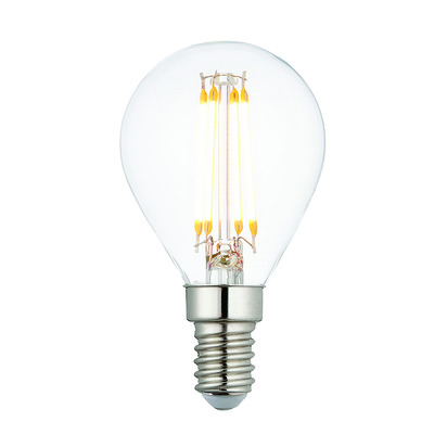 Ultra Efficient E14 LED Filament Golf Warm White