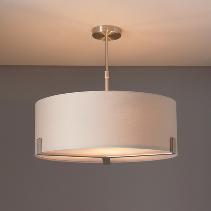 Hayfield Pendant Light Nickel / Slate