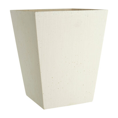White Polyresin Large Vase