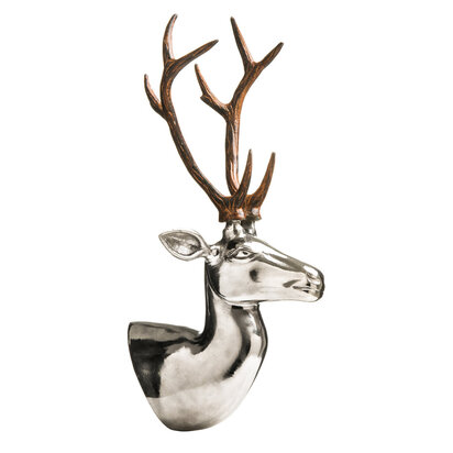Stag Head Wall Mountable Sculpture