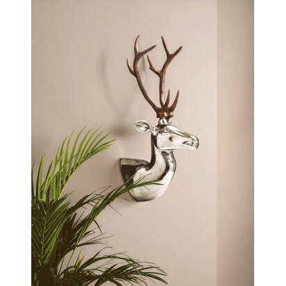 Stag Head Wall Mountable Sculpture