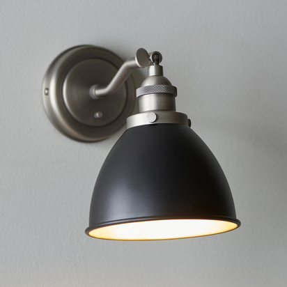 Franklin 1 Wall Light Pewter