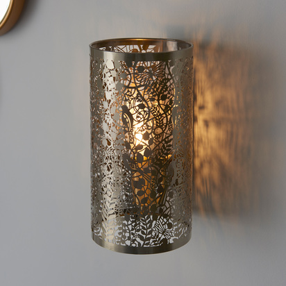 Secret Garden Wall Light Antique Brass