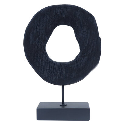 Fidel Small Rustic Mango Wood Sculpture On Stand