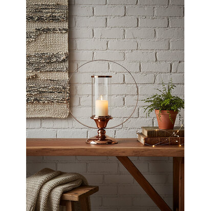 Kensington Townhouse Large Metal Candle Holder