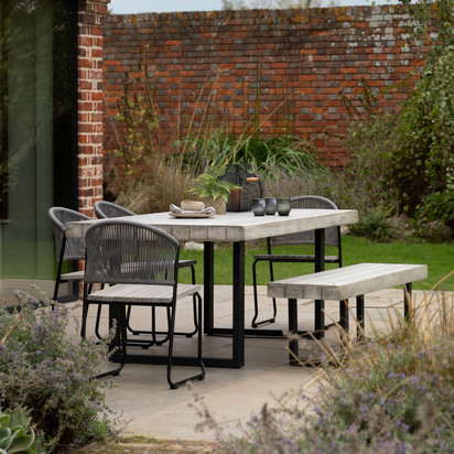 Langshire Dining Table 6 Seater 1800x900x750mm