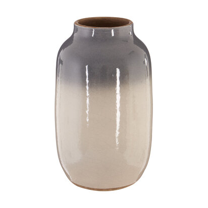 Domo Grey Earthenware Vase