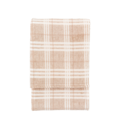 Ashham Rolled Fleece Almond 1400x1800mm