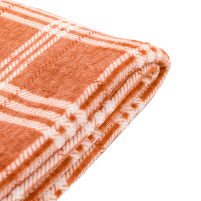 Ashham Rolled Fleece Nutmeg 1400x1800mm