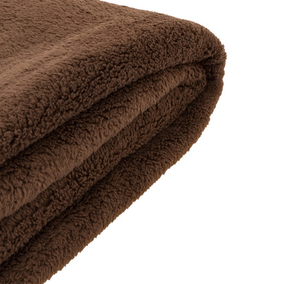 Studio Teddy Fleece Throw Chocolate 1300x1800mm