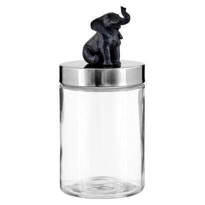 Boho Elephant Jar