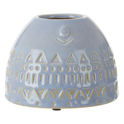 Visage Blue Extra Small Face Vase