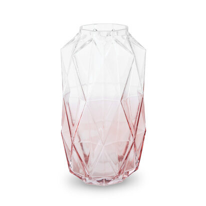 Brice Large Pink Glass Vase