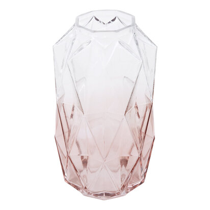 Brice Large Pink Glass Vase