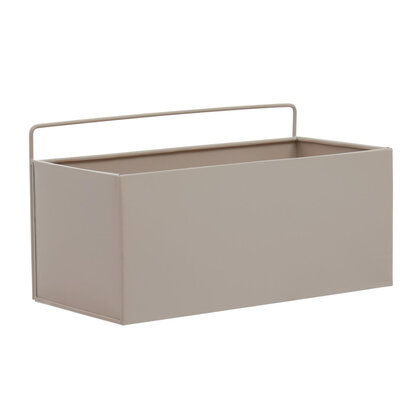 Leoiwell Wall Plant Box Grey Natural