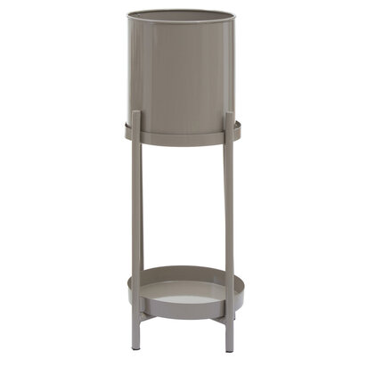 Leoiwell Two Tier Grey Plant Stand