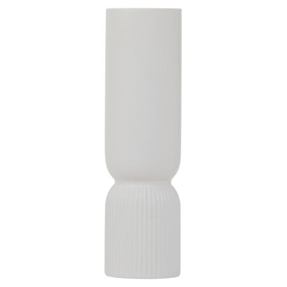 Fia White Vase