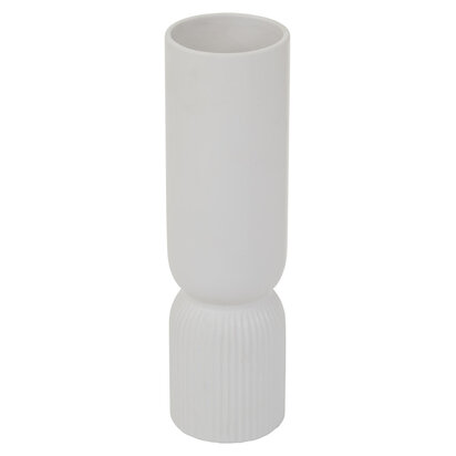 Fia White Vase