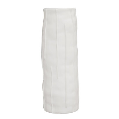 Fara White Large Vase