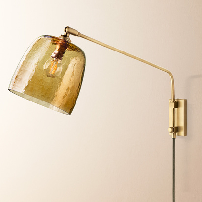 Carter Wall Fitting in Antique Brass