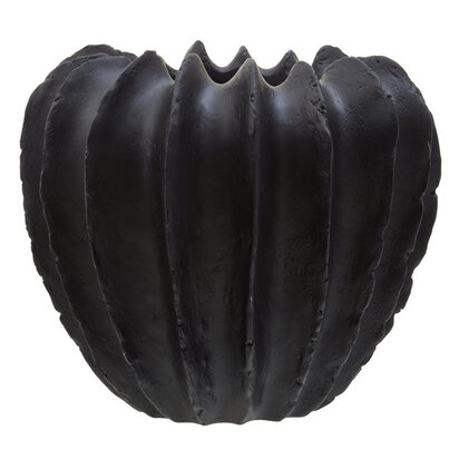 Oreford Black Textured Vase