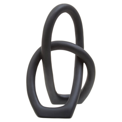 Broc Black Knot Sculpture