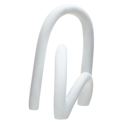 Broc White Arched Sculpture