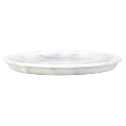 Marmore Round Marble Plate